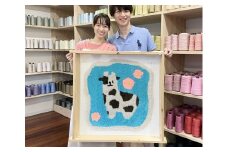 【体験】SORATOBU tufting studio 当日持ち帰り！2人で1つ制作タフティングワークショップ