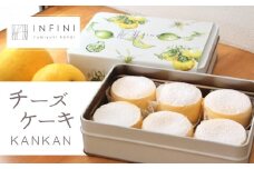 【INFINI】チーズケーキKANKAN【濃厚 チーズケーキ テリーヌ 柑橘 デザート 冷凍 スイーツ ギフト 贈り物 プレゼント 人気 おやつ ご褒美 絶品 】