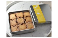 FRUCTUS クッキー缶 2種セット [レモン／ココヤシ]スイーツ 洋菓子 焼き菓子 クッキー 缶入り クッキー缶 レモン ココナッツ セット 人気 焼き菓子詰合せ ギフト プレゼント 贈り物 おすそ分け 