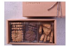 FRUCTUS 3GIFT BOX【3種】24枚入り【スイーツ 洋菓子 焼き菓子 クッキー サブレ セット 人気 詰合せ ギフト プレゼント 贈り物 おすそ分け 】