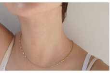 [Cherieオリジナルネックレス]sparkle chain necklace