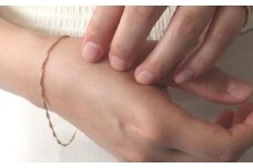 [Cherieオリジナルブレスレット]oli chain bracelet ( sparkle )