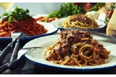 サローネグループ特製パスタソース＆オリジナル麺セット【イタリアン レストラン パスタソース 自宅 パスタ トマトソース ミートソース アンチョビソース 食品 セット】