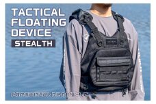 TACTICAL FLOATING DEVICE（STEALTH）【 PFD ライフジャケット アクティビティ 防水 レジャー アウトドア｜FOLBOT 】