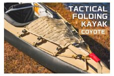 TACTICAL FOLDING KAYAK（COYOTE）【 フォールディングカヤック カヤック MOLLE SYSTEM アクティビティ アウトドア ダッフルバッグ 】