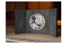 江戸表具　禅屏風（ZEN-BYOBU)障子　M | 障子 和室 インテリア 伝統工芸 人気 おすすめ 送料無料 東京 中野区