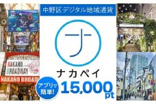 ナカペイふるさと納税ポイント 15,000円分