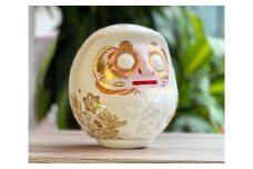 はっぴーだるま「雅 (みやび)」H16cm [0248]
