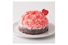 ローズブーケケーキ5号 [0183] 冷凍 アイスケーキ アイス デザート 記念日 誕生日 お菓子 洋菓子 お祝い ギフト 