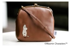 ムーミン こどもミライサポート がま口ポシェット (ブラウン) [0655]
