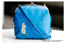 ムーミン こどもミライサポート がま口ポシェット (ブルー) [0654]
