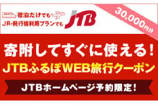 【八王子市】JTBふるぽWEB旅行クーポン（30,000円分）