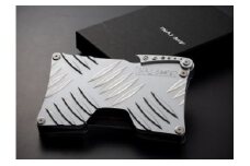  職人の技と遊び心が光るカードケース　チェッカープレート　CARD CASE | カードケース ユニーク ビジネス 名刺入れ メタリック おしゃれ 送料無料 東京 八王子