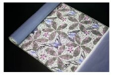 職人技がさえわたる世界に一つだけの「手差し型染め 名古屋帯」（古代柄/春爛漫）