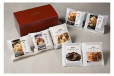 「うかいグルメデリ　彩ギフト７種セット」「うかい」こだわりの味わいを、ご家庭でお手軽に。