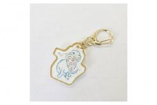【anifare　「保護犬でもいい」ではなく、「保護犬がいい」と思える社会づくりを応援】 チャリティーキーホルダー(ゴールド)