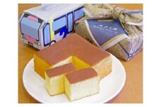 武蔵乃國お米のかすていら（江戸古地図＆ムーバス）セット ／ 焼菓子 カステラ 東京都