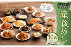 産後めし 10食 セット  (主菜10品+副菜10品 計20品)