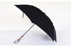 晴雨兼用傘 無地(ネイビー) 折りたたみ 60cm