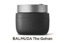 【7営業日以内発送】 BALMUDA The Gohanブラック K08A-BK／JP バルミューダ ザ・ゴハン BALMUDA 3合炊き 3合 電気炊飯器 炊飯器 家電 おしゃれ シンプル