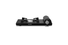 バルミューダ Table Stove KGS01JP　（ブラックBK）｜ BALMUDA 黒 家電 カセットコンロ バルミューダ コンロ おしゃれ リビング キッチン レビューキャンペーン