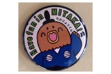 たかじょうくんマンホールバッチ ／ 鷹匠 キャラクター 東京都 [No.178]
