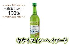 三鷹取れたて！100％　キウイワイン・ヘイワード ／ お酒 酒 フルーツワイン キウイフルーツ 三鷹産キウイ 東京都 [No.227]