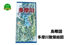 多摩川散策絵図