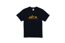 CafeどすオリジナルTシャツ　A柄黒　Lサイズ【1622593】