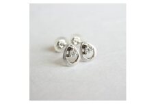森羅オリジナル　プラチナ900　ダイヤモンド　ピアス【1623537】