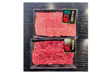 ＜黒毛和牛＞秋川牛焼肉セット〔カルビ(バラ・肩ロース)400g・もも肉400g〕【1396904】