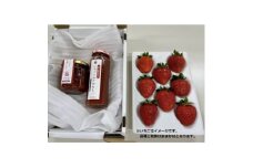 「あきる野産朝採り完熟いちご400g」「いちごジャム200g」「いちごミルクのもと200g」のセット【1578626】