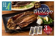 新島特産 くさや　地元青ムロ真空セット [くさや 青むろ 干物 ひもの 真空パック つまみ 酒の肴 東京都 新島村 式根島 離島 伊豆諸島]