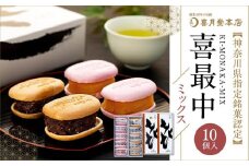 喜最中ミックス10個入