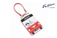 ～横浜市×キタムラ～　観光スポット周遊バス　あかいくつ　オリジナルパスケース〈キタムラ〉