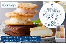 【馬車道十番館】ビスカウトアイス4種　計8個