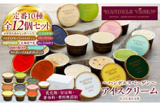 ハンデルスベーゲン 無添加アイスクリーム / 12個セット  バニラ 抹茶 ベリー ヨーグルト ピスタチオ ラムレーズン ナッツ チョコミント あまおう