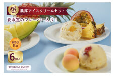 ハンデルスベーゲン 無添加アイスクリーム / 季節の６個セット【夏】季節限定 メロン 梅 パイン 北海道牛乳 マカダミアキャラメルココナッツ チョコミント
