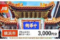 【横浜市】JTBふるさと旅行クーポン（Eメール発行）（3,000円分）| トラベル 旅行 神奈川県 横浜 旅行券 ホテル 宿 宿泊 国内旅行 観光 チケット jtbクーポン 宿泊券 ホテル jtb旅行券 ふるさと納税旅行 おすすめ 人気