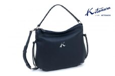 2way ハンドバッグ (Y-1328) ダークブルー／ホワイトステッチ〈キタムラ〉 | かばん バッグ ファッション ｜人気 おすすめ 送料無料｜神奈川県 横浜市