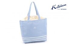 横浜市資源循環局×キタムラ オリジナルマイバッグ(BN0011)アイスブルー〈キタムラ〉