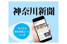 神奈川新聞 「カナロコ読み放題コース」（3ヵ月）