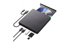USB-HUB付き外付けDVDドライブ HT-DV30BY