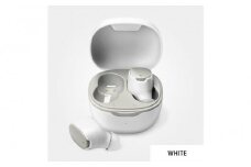 【ホワイト】Bluetooth 5.3 IPX5 防滴 完全ワイヤレス ステレオイヤホン カナルタイプPG-BTE17TW
