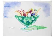 水彩画作品　No,484