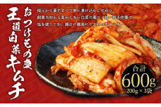 【テレビで紹介されました！】おつけもの慶「王道白菜キムチ」200ｇｘ3個セット
