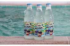 戦う銭湯サイダー　塩レモン味　340ml　12本