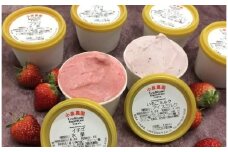 小泉農園ジェラートとイチゴ削り　8個セット