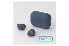 完全ワイヤレスイヤホン ag COTSUBU MK2+ NAVY 小さい/軽い/ オートペアリング/ 片耳モード/マイク/通話/IPX4