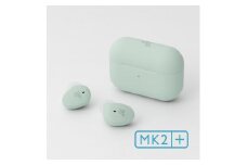 完全ワイヤレスイヤホン ag COTSUBU MK2+ MINT 小さい/軽い/ オートペアリング/ 片耳モード/マイク/通話/IPX4